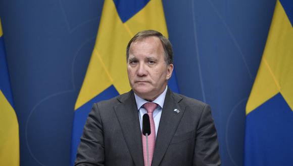 El primer ministro de Suecia, Stefan Lofven, presentó su dimisión el lunes, una semana después de haber sido derrocado por una moción de censura del Parlamento. (Foto: Stina STJERNKVIST / TT News Agency / AFP).