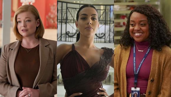 “Succession 4”, "Soy Georgina 2" y “Abbott Elementary 2” se ubican entre los estrenos de la semana en streaming. (Fotos: HBO Max/Netflix/Star+)