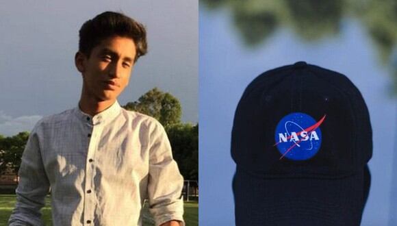 Misael Jiménez vende gorras con el logo de la NASA para poder costear su viaje y estudiar en la agencia especial en EE.UU. (Foto: @misael_jh / Instagram)