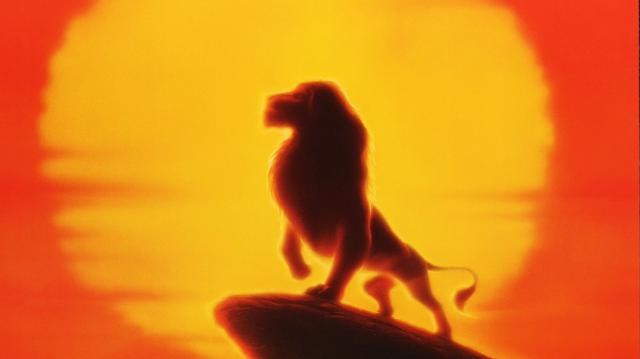 "El rey león". Foto: Walt Disney Pictures.