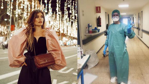 A Ángela Rozas la siguen más de 614 mil personas en Instagram. Hace diez días, decidió dejar las redes para volver a laborar como enfermera, frente a la crisis de sanidad que enfrenta España por la pandemia del coronavirus. (Fotos: IG/ @madamederosa)