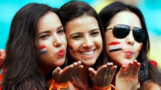 Holanda vs. Costa Rica: europeos ganan el duelo en las tribunas
