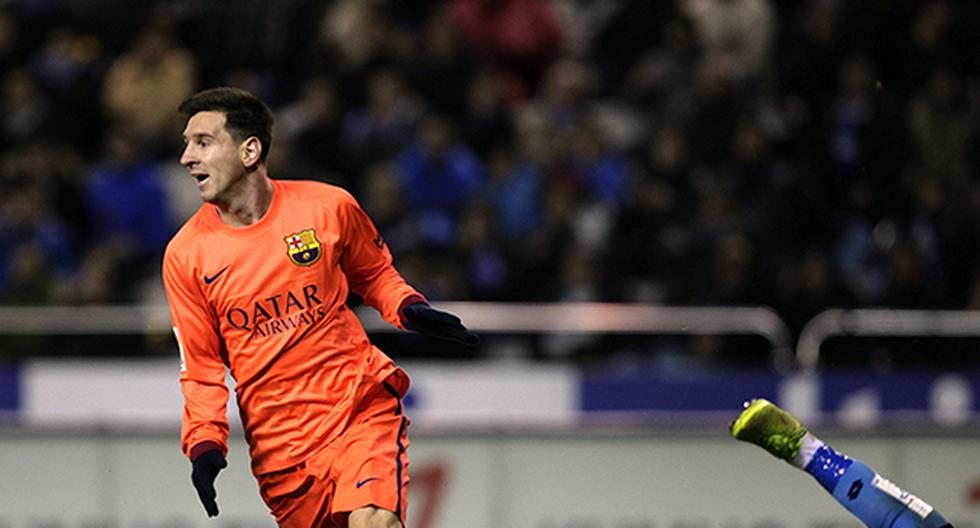 Messi necesitaba un partido como el que firmó ante el Deportivo La Coruña en Riazor. (Foto: EFE)