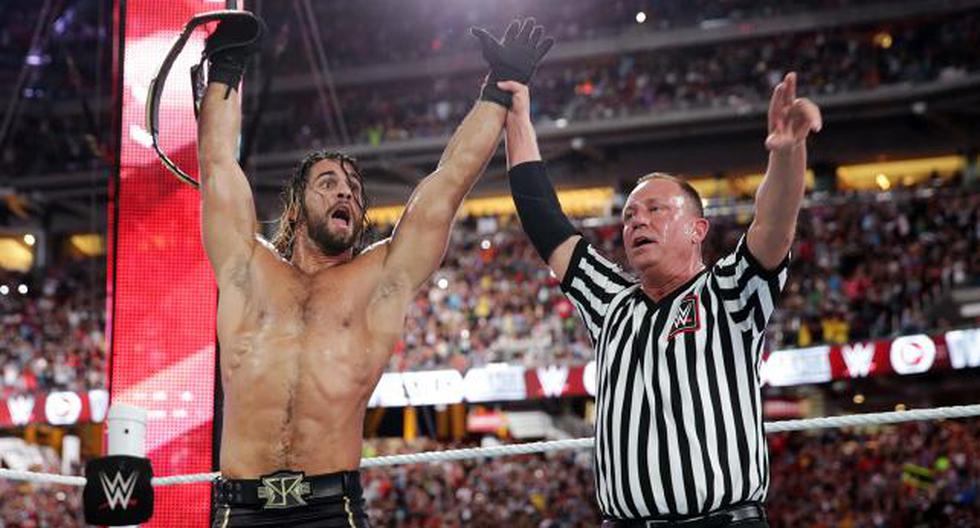 Seth Rollins hizo historia en su carrera al coronarse campeón mundial de la WWE. (Foto: WWE)