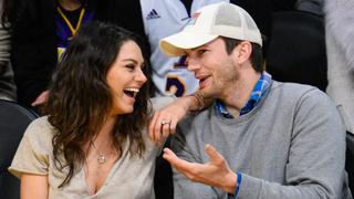 Ashton Kutcher desata rumores de boda secreta con Mila Kunis