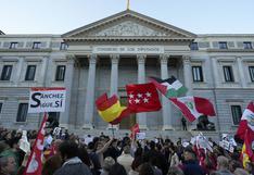 España: miles de personas se manifiestan por “amor a la democracia” ante el Congreso