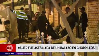Chorrillos: mujer muere de un balazo por presuntos delincuentes | VIDEO