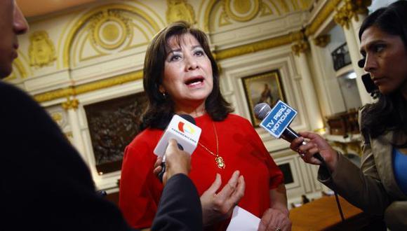 Martha Chávez dice que si Keiko gana "debe indultar a Fujimori"