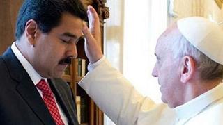 Papa recibió de sorpresa a Nicolás Maduro en el Vaticano