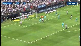 Alianza Lima pudo marcar el 1-0: Alejandro Duarte atajó el disparo de Oslimg Mora | VIDEO