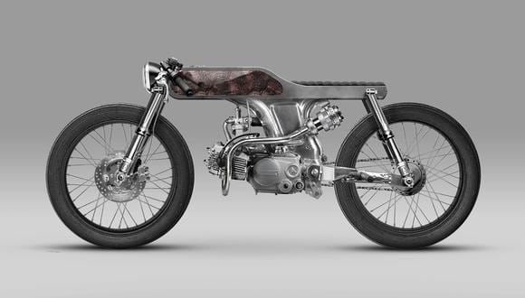 Crean moto con diseño minimalista