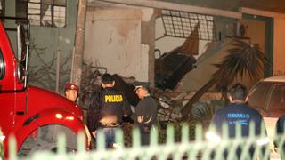 Explosión dentro de complejo policial remece casas de Surquillo