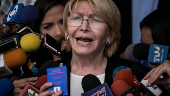 Luisa Ortega es fiscal general y contraria a la Asamblea Constituyente de Nicolás Maduro. (Foto: AFP)