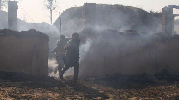 Los civiles de ambos lados del conflicto son los que terminan llevándose la peor parte del fuego de artillería.