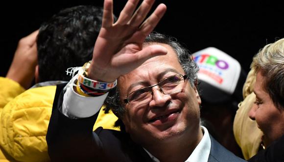El presidente electo de Colombia Gustavo Petro. (DANIEL MUNOZ / AFP).