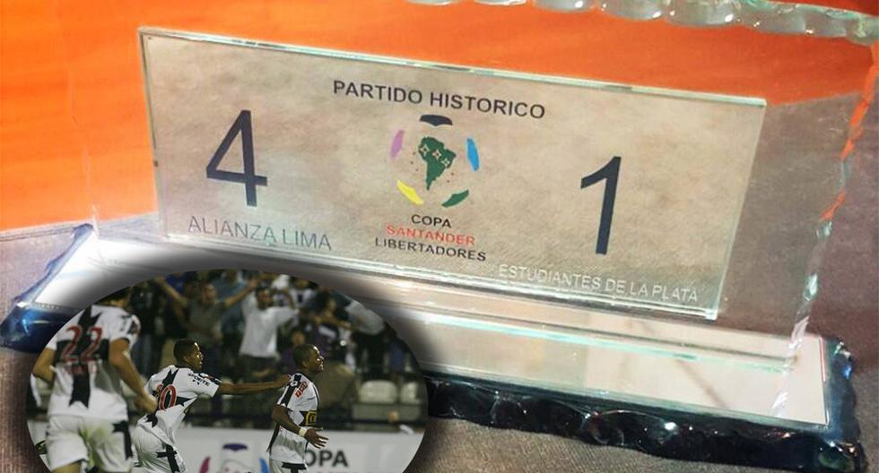 Wilmer Aguirre recordó con nostalgia la victoria de Alianza Lima antes Estudiantes en la Copa Libertadores 2010. (Foto: Fb Wilmer Aguirre)