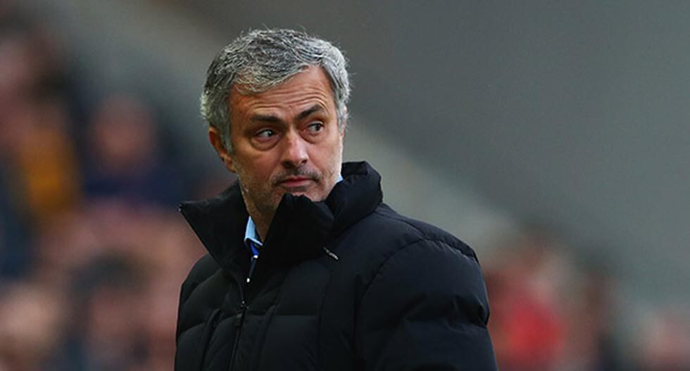 José Mourinho pasó por un gracioso momento en la victoria de su equipo. (Foto: Getty Images)