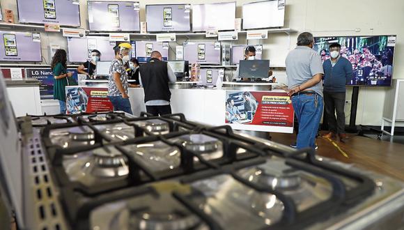 La venta de electrodomésticos se verá impulsada este año. (Foto: GEC)