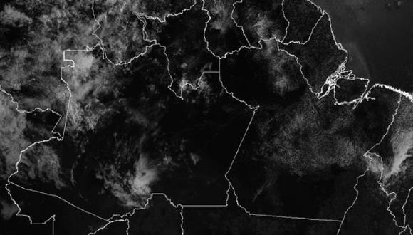 Imagen proporcionada por Metsul para desmentir lluvias en la Amazonia. (Foto: Twitter @metsul, vía El País de Uruguay).