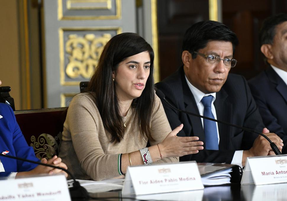 María Antonieta Alva, ministra de Economía y Finanzas. (Foto: GEC)