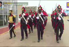 Callao: Guardia del Real Felipe se prepara para el desfile del Bicentenario