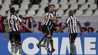 Botafogo ganó 2-0 a Nacional y pasó a cuartos de final de la Copa Libertadores