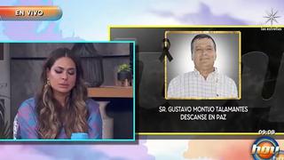 Galilea Montijo se quiebra en vivo al contar que su padre murió a causa del COVID-19 | VIDEO