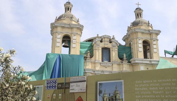 La MML declaró diez iglesias no aptas para ser visitadas en Semana Santa. (Foto: Andina)