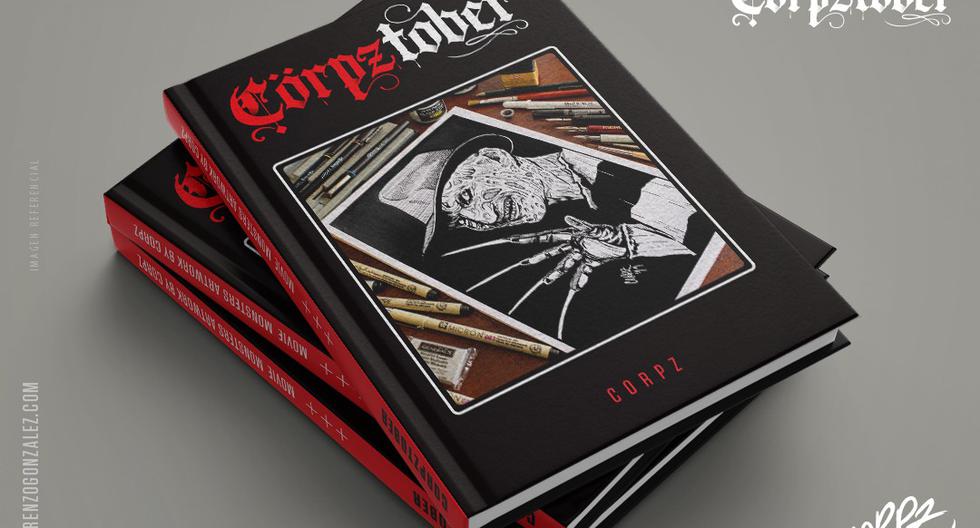 Corpztober, el primer libro del ilustrador Corpz.