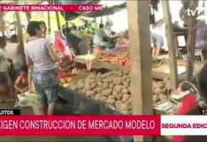 Iquitos: comerciantes piden construcción inmediata del Mercado Modelo