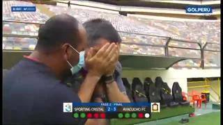 Gerardo Ameli rompió en llanto después de conseguir el título para Ayacucho FC | VIDEO