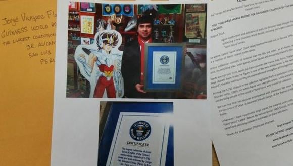Saint Seiya: creador felicita a peruano ganador del Guinness