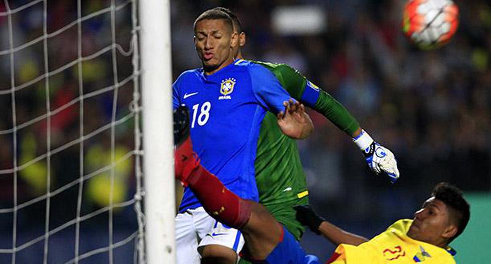 Ecuador vs Brasil se enfrentan en el Hexagonal Final del Sudamericano Sub 20. (Foto: EFE)