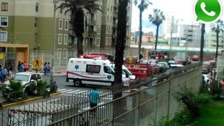 Obras ocasionaron fuga de gas en zona residencial de San Miguel