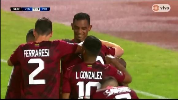 Perú vs. Venezuela: Darwin Machís puso el 1-1 (Video: América)