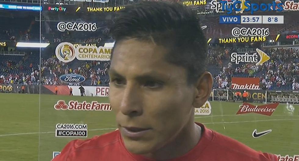 Raúl Ruidíaz analizó el partido y habló de su gol con polémica. (Foto: Captura)