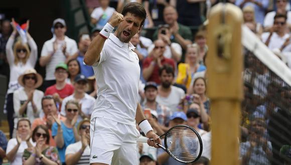 Novak Djokovic vs. Ugo Humbert EN VIVO vía ESPN: duelo por octavos de final de Wimbledon 2019 | EN DIRECTO. (Foto: AFP)