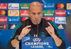 Zinedine Zidane harto de las críticas al Real Madrid