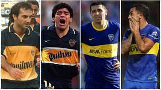 Ídolos de Boca en crisis: Maradona, Tevez, Riquelme y Latorre la pasan mal