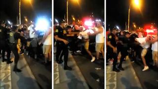 Chorrillos: Jóvenes agreden a policías tras ser intervenidos por realizar ‘piques ilegales’