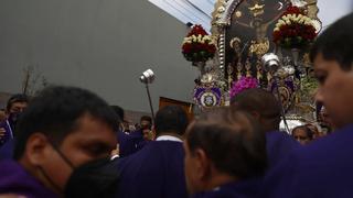 Señor de los Milagros: imagen inicia su quinto y último recorrido por las calles de Lima