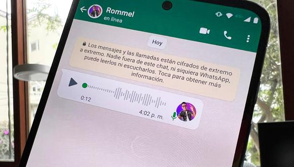 ¿Quieres transcribir todos tus mensajes de audio a texto en WhatsApp? Usa esta aplicación. (Foto: MAG - Rommel Yupanqui)