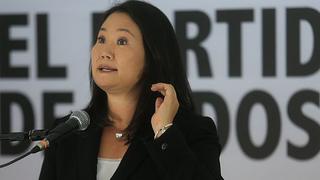 Keiko Fujimori: Humala nos ha relatado pequeños logros aislados