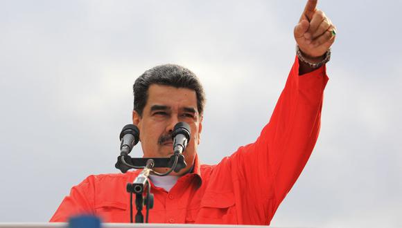Nicolás Maduro dice que Venezuela producirá 2 millones de barriles de petróleo diarios en 2022. (JHONN ZERPA / VENEZUELAN PRESIDENCY / AFP).