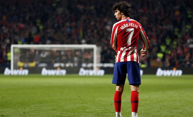 Joao Félix llegó a Atlético de Madrid por 126 millones de euros. EFE/Mariscal