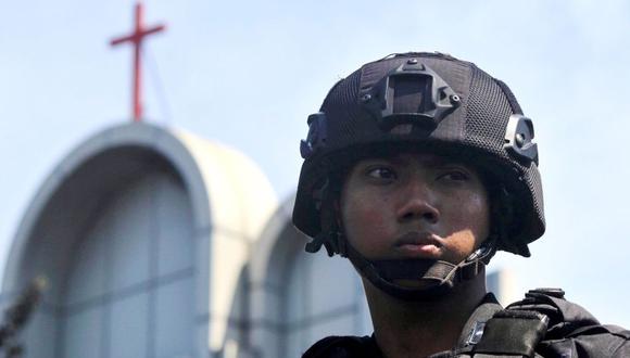 Indonesia: 13 muertos en uno de los peores atentados con bombas contra cristianos. (Foto: EFE)