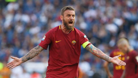 Mediocampista: Daniele de Rossi - AS Roma - 35 años. (Foto: AFP)