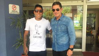 Selección: Raúl Ruidíaz y Andy Polo recibieron visita de Santín