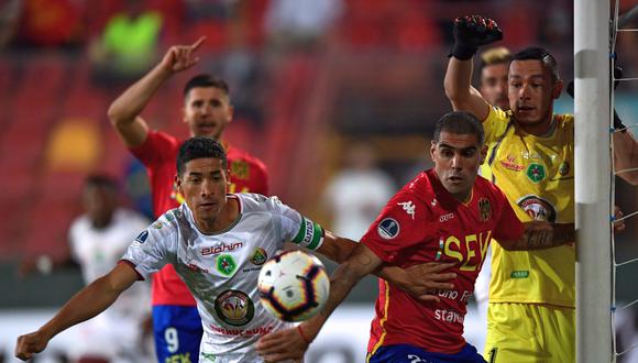 Unión Española vs. Mushuc Runa EN VIVO EN DIRECTO: juegan por la Copa Sudamericana. (Foto: AFP)