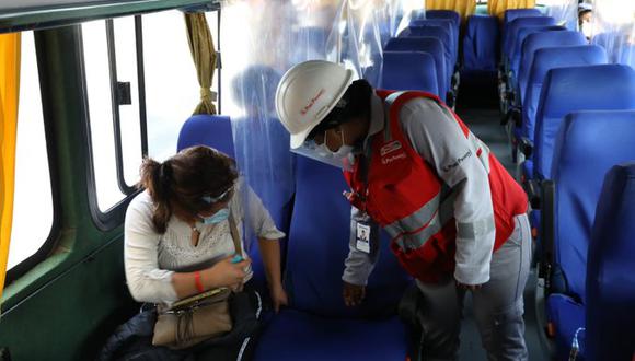 Los pasajeros y transportistas deberán cumplir con el protocolo al pie de la letra. (Foto: Sutran)